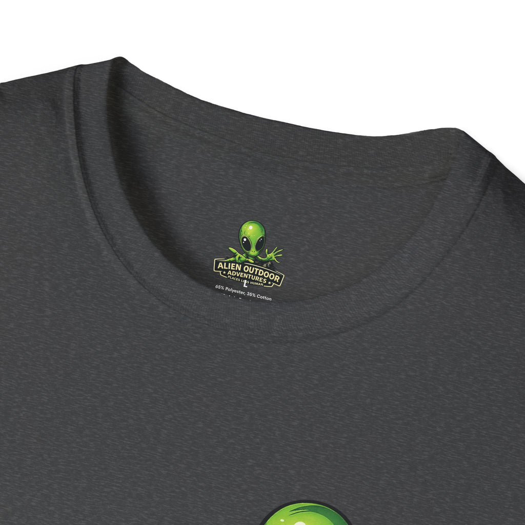 Alien Outdoor Adventures T-Shirt — “I Ain’t ‘Special’ But I Do Like Rocks” Graphic Tee