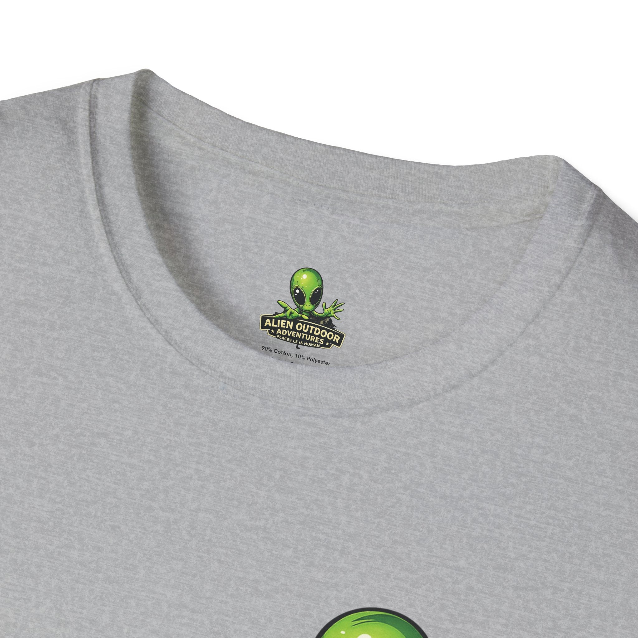Alien Outdoor Adventures T-Shirt — “I Ain’t ‘Special’ But I Do Like Rocks” Graphic Tee