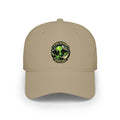 Alien Outdoors Adventures Low Profile Baseball Cap - Green Alien Logo Hat