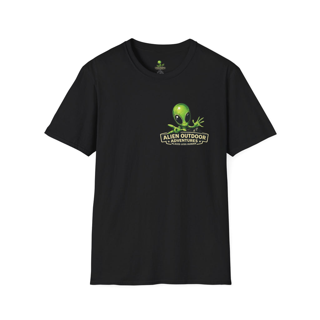 Alien Outdoor Adventures T-Shirt — “I Ain’t ‘Special’ But I Do Like Rocks” Graphic Tee