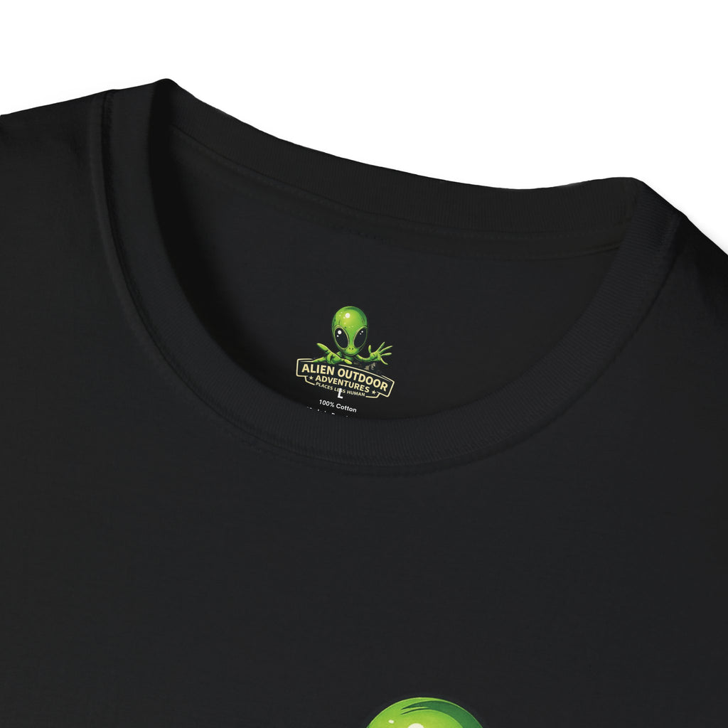 Alien Outdoor Adventures T-Shirt — “I Ain’t ‘Special’ But I Do Like Rocks” Graphic Tee