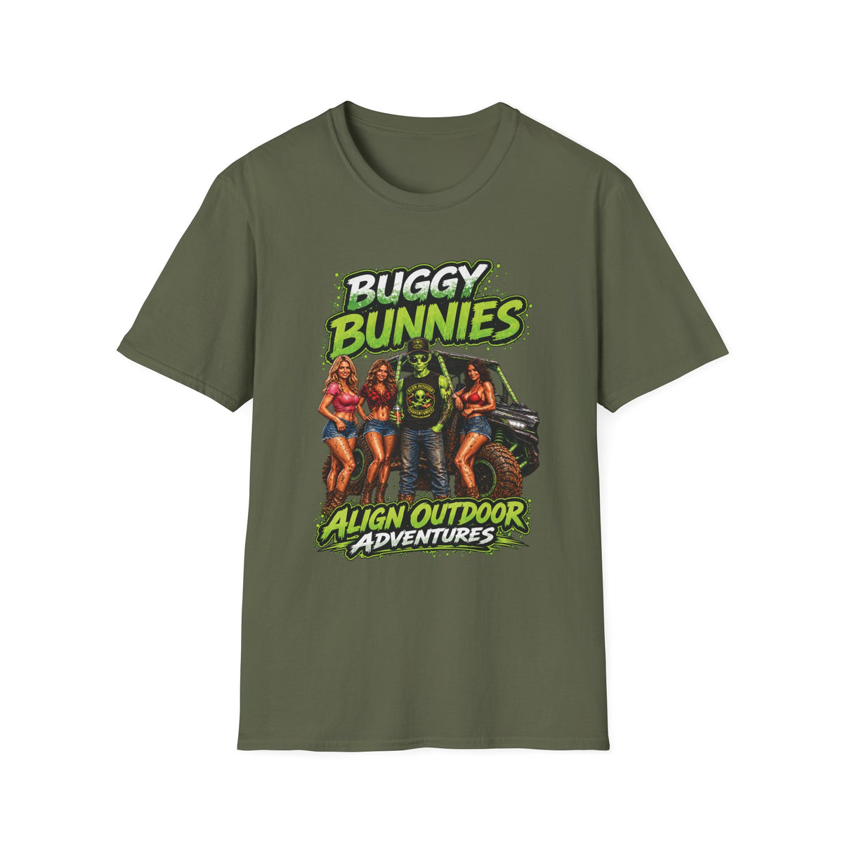 Buggy Bunnies Align Outdoor Adventures T-Shirt