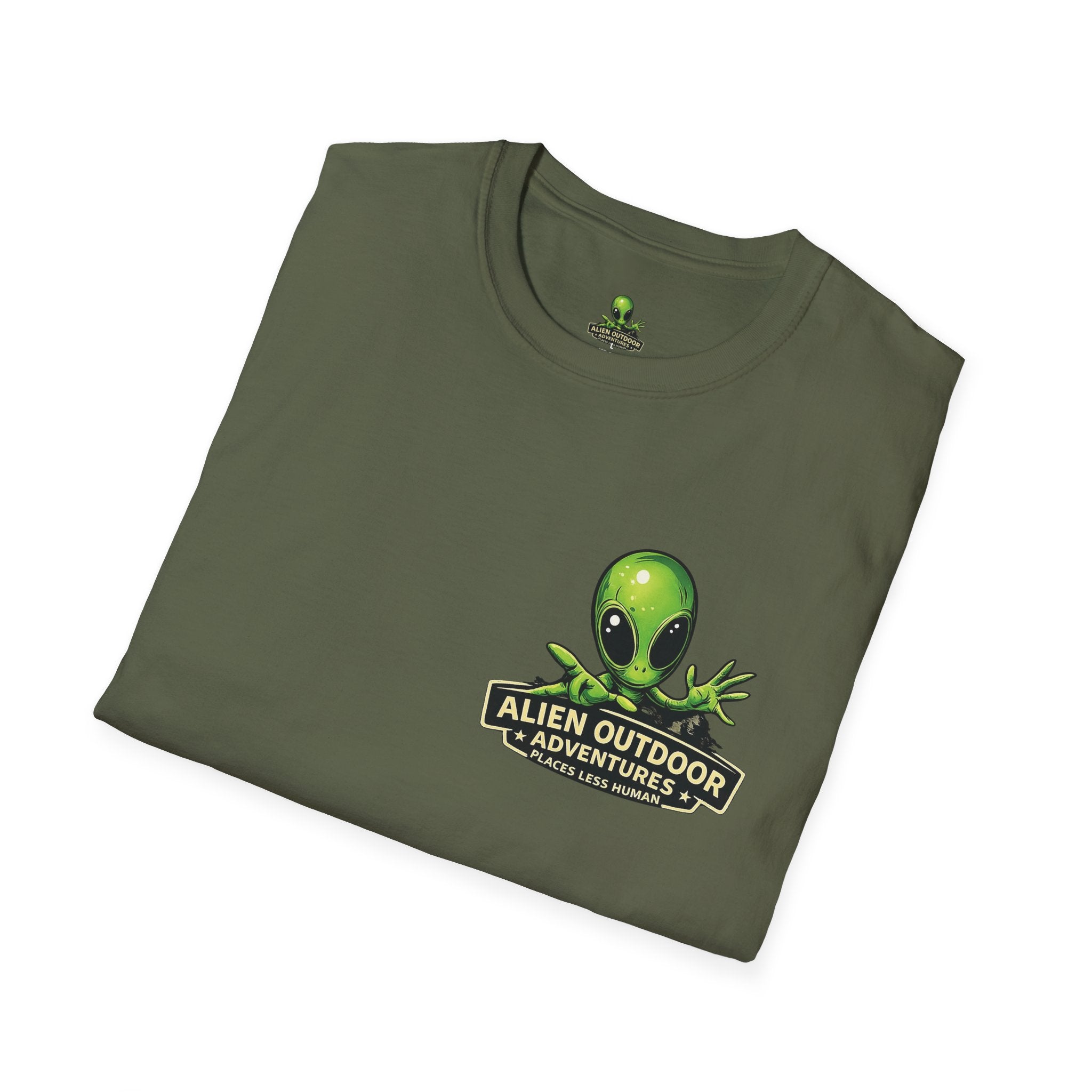 Alien Outdoor Adventures T-Shirt — “I Ain’t ‘Special’ But I Do Like Rocks” Graphic Tee