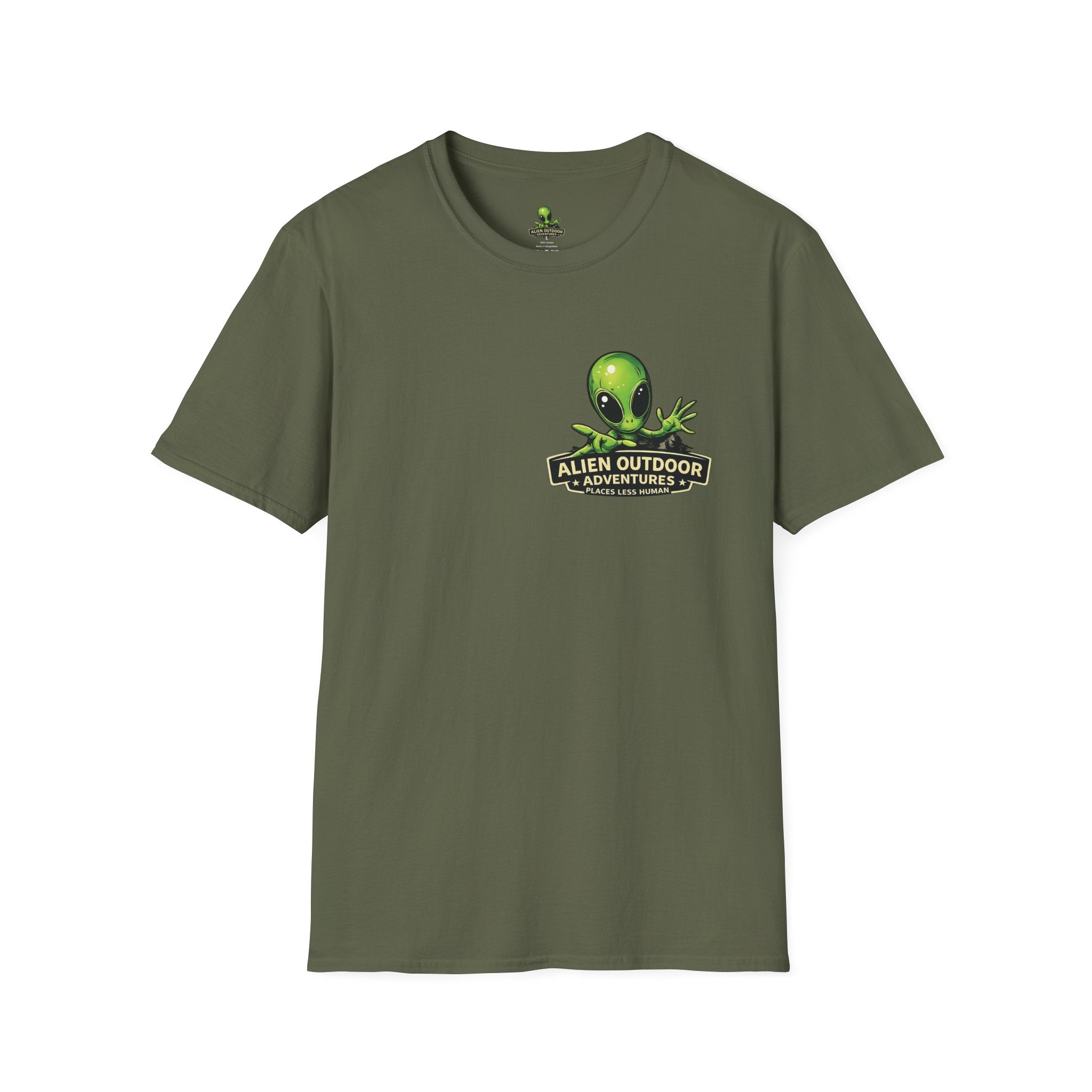Alien Outdoor Adventures T-Shirt — “I Ain’t ‘Special’ But I Do Like Rocks” Graphic Tee