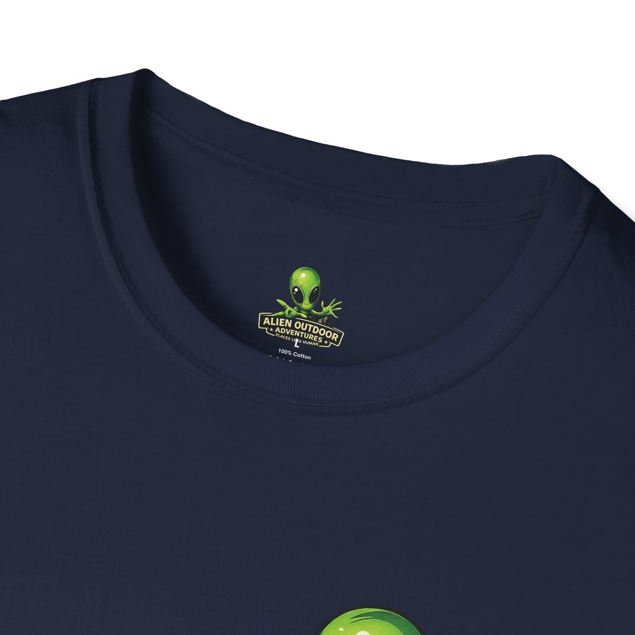 Alien Outdoor Adventures T-Shirt — “I Ain’t ‘Special’ But I Do Like Rocks” Graphic Tee