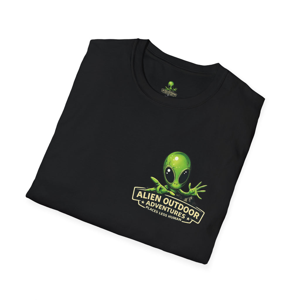 Alien Outdoor Adventures T-Shirt — “I Ain’t ‘Special’ But I Do Like Rocks” Graphic Tee