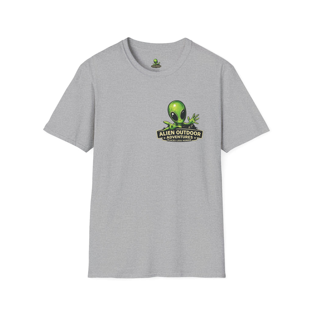 Alien Outdoor Adventures T-Shirt — “I Ain’t ‘Special’ But I Do Like Rocks” Graphic Tee