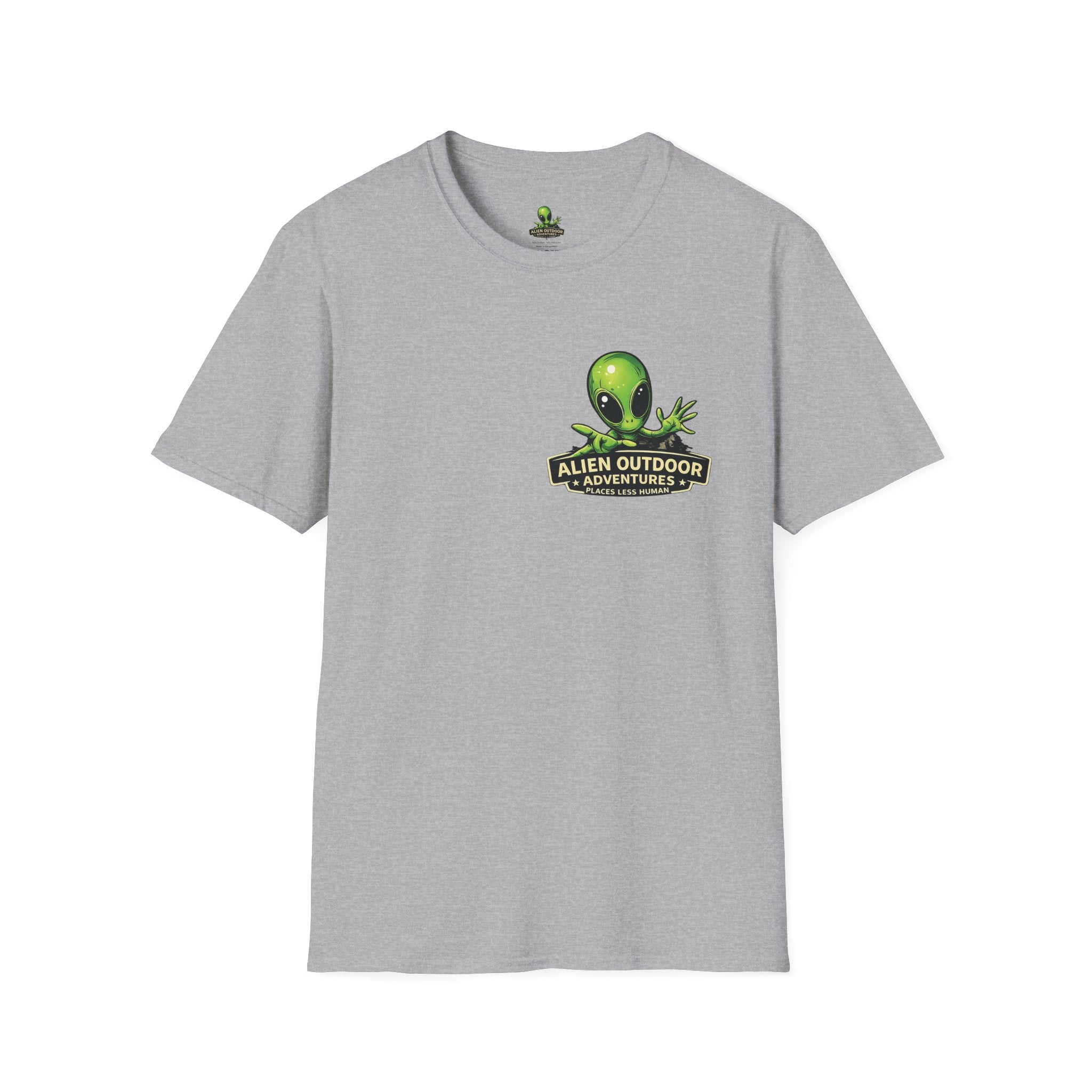 Alien Outdoor Adventures T-Shirt — “I Ain’t ‘Special’ But I Do Like Rocks” Graphic Tee
