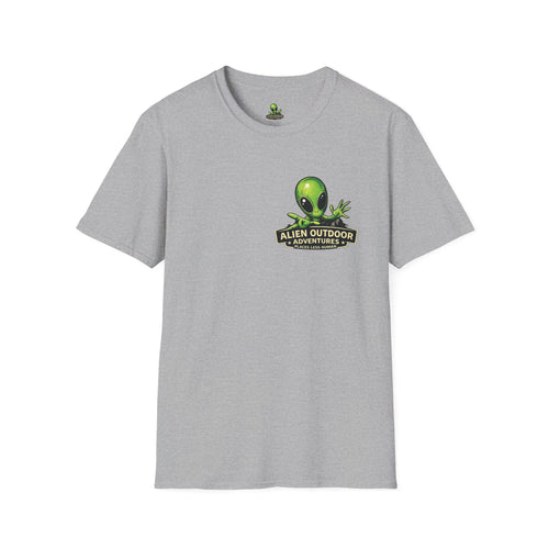 Alien Outdoor Adventures T-Shirt — “I Ain’t ‘Special’ But I Do Like Rocks” Graphic Tee